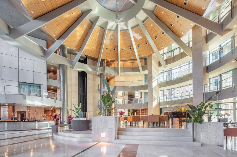 Eurostars Suites Mirasierra Madrid Exterior photo The lobby of the hotel