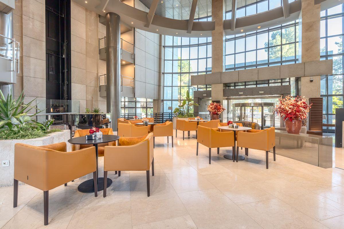 Eurostars Suites Mirasierra Madrid Exterior photo Lobby