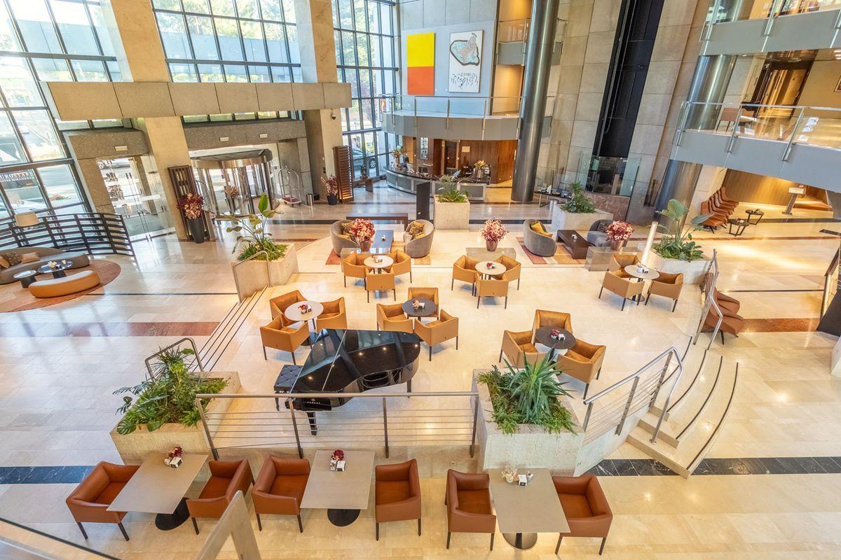 Eurostars Suites Mirasierra Madrid Exterior photo Lobby